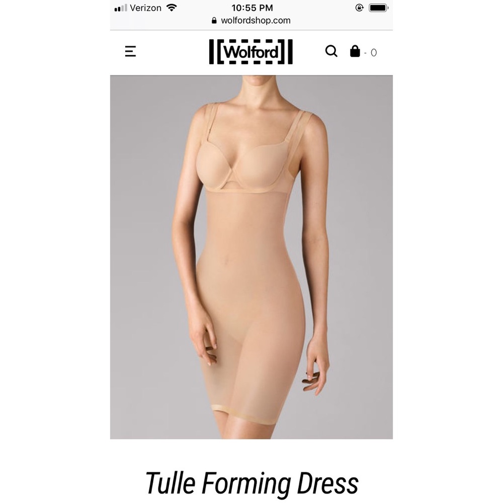 NWT Wolford Tulle Forming Dress
